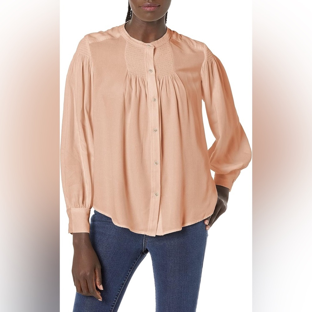 Rebecca Taylor Women's Ls Twill BLS Button Down Shirt